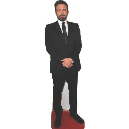 Star Cutouts Ben Affleck Karton Ausschnitt Lebensgröße – 193x66 Cm, Party-Deko